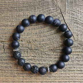 Bracelet Men's - Aromatherapy Essential Oil Diffuser