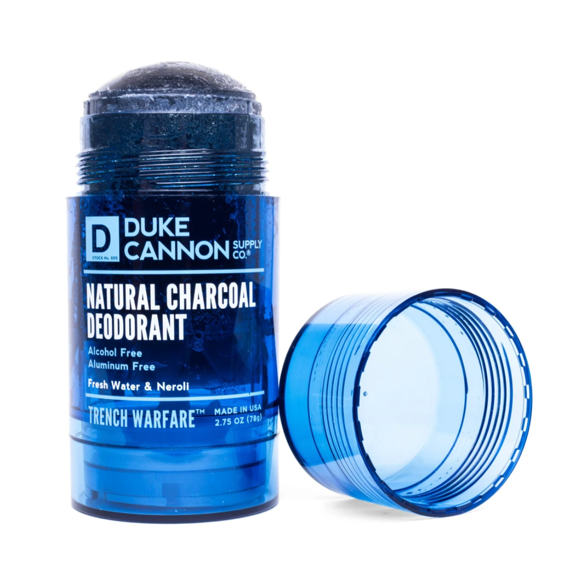 Duke Cannon - Trench Warfare Natural Charcoal Deodorant
