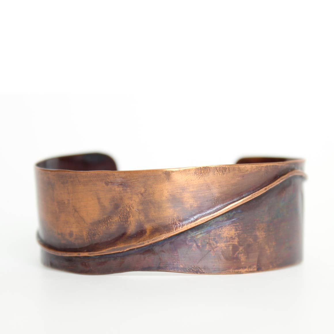 Copper Wave Cuff